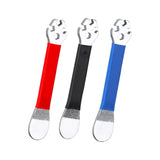 Maxbell Bicycle Spoke Wrench Steel Bike Wheel Spoke Wrench for Outdoor Riding Sports Red