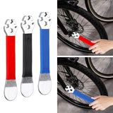 Maxbell Bicycle Spoke Wrench Steel Bike Wheel Spoke Wrench for Outdoor Riding Sports Red