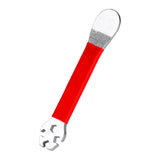 Maxbell Bicycle Spoke Wrench Steel Bike Wheel Spoke Wrench for Outdoor Riding Sports Red