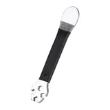 Maxbell Bicycle Spoke Wrench Steel Bike Wheel Spoke Wrench for Outdoor Riding Sports Black