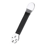 Maxbell Bicycle Spoke Wrench Steel Bike Wheel Spoke Wrench for Outdoor Riding Sports Black