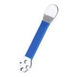 Maxbell Bicycle Spoke Wrench Steel Bike Wheel Spoke Wrench for Outdoor Riding Sports Blue