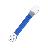 Maxbell Bicycle Spoke Wrench Steel Bike Wheel Spoke Wrench for Outdoor Riding Sports Blue