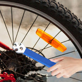 Maxbell Bicycle Spoke Wrench Steel Bike Wheel Spoke Wrench for Outdoor Riding Sports Blue