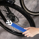 Maxbell Bicycle Spoke Wrench Steel Bike Wheel Spoke Wrench for Outdoor Riding Sports Blue