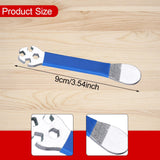 Maxbell Bicycle Spoke Wrench Steel Bike Wheel Spoke Wrench for Outdoor Riding Sports Blue