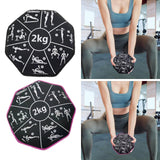 Maxbell Soft Dumbbell Sandbag 2kg Fitness Weight for Home Gym Strength Training Yoga Black