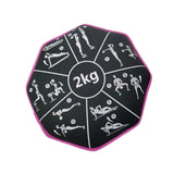 Maxbell Soft Dumbbell Sandbag 2kg Fitness Weight for Home Gym Strength Training Yoga Rose Red