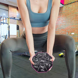 Maxbell Soft Dumbbell Sandbag 2kg Fitness Weight for Home Gym Strength Training Yoga Rose Red