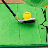 Maxbell Golf Hitting Mat Golf Swing Trainer for Indoor Outdoor Use Home Training Dad