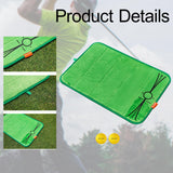 Maxbell Golf Hitting Mat Golf Swing Trainer for Indoor Outdoor Use Home Training Dad