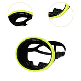 Maxbell Single Lens Diving Mask Snorkeling Glasses for Scuba Spearfishing Freediving Fluorescent Yellow