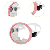 Maxbell Single Lens Diving Mask Snorkeling Glasses for Scuba Spearfishing Freediving Pink