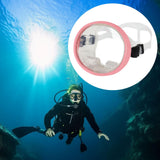 Maxbell Single Lens Diving Mask Snorkeling Glasses for Scuba Spearfishing Freediving Pink