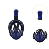 Maxbell Diving Mask Full Dry Lightweight Scuba Diving Goggles Silicone Swimming Mask SM blue
