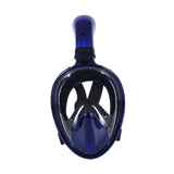 Maxbell Diving Mask Full Dry Lightweight Scuba Diving Goggles Silicone Swimming Mask LXL blue
