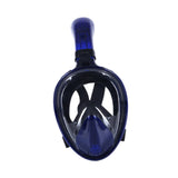 Maxbell Diving Mask Full Dry Lightweight Scuba Diving Goggles Silicone Swimming Mask LXL blue
