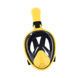 Maxbell Diving Mask Full Dry Lightweight Scuba Diving Goggles Silicone Swimming Mask SM yellow