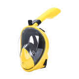 Maxbell Diving Mask Full Dry Lightweight Scuba Diving Goggles Silicone Swimming Mask SM yellow