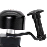 Maxbell Bike Bell Lightweight Riding Accessories for Mountain Bikes Outdoor Fittings Black
