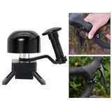 Maxbell Bike Bell Lightweight Riding Accessories for Mountain Bikes Outdoor Fittings Black