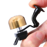 Maxbell Bike Bell Lightweight Riding Accessories for Mountain Bikes Outdoor Fittings Gold