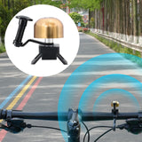Maxbell Bike Bell Lightweight Riding Accessories for Mountain Bikes Outdoor Fittings Gold
