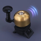 Maxbell Bike Bell Lightweight Riding Accessories for Mountain Bikes Outdoor Fittings Gold