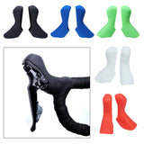 Maxbell 2Pcs Cycling Accessories Scratch Resistant Non-slip Bike Shifter Lever Cover black