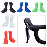 Maxbell 2Pcs Cycling Accessories Scratch Resistant Non-slip Bike Shifter Lever Cover black