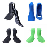 Maxbell 2Pcs Cycling Accessories Scratch Resistant Non-slip Bike Shifter Lever Cover black