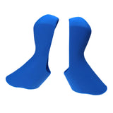 Maxbell 2Pcs Cycling Accessories Scratch Resistant Non-slip Bike Shifter Lever Cover blue
