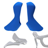 Maxbell 2Pcs Cycling Accessories Scratch Resistant Non-slip Bike Shifter Lever Cover blue