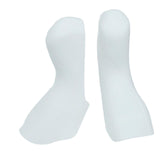 Maxbell 2Pcs Cycling Accessories Scratch Resistant Non-slip Bike Shifter Lever Cover white