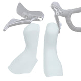 Maxbell 2Pcs Cycling Accessories Scratch Resistant Non-slip Bike Shifter Lever Cover white