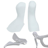 Maxbell 2Pcs Cycling Accessories Scratch Resistant Non-slip Bike Shifter Lever Cover white