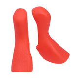 Maxbell 2Pcs Cycling Accessories Scratch Resistant Non-slip Bike Shifter Lever Cover red