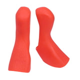 Maxbell 2Pcs Cycling Accessories Scratch Resistant Non-slip Bike Shifter Lever Cover red