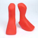 Maxbell 2Pcs Cycling Accessories Scratch Resistant Non-slip Bike Shifter Lever Cover red