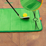 Maxbell Golf Hitting Mat Practice Equipment for Beginners Men Women Golf Accessories