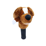 Maxbell Dog Golf Head Cover Lightweight Accessories Gift Plush Golf Club Cover Women