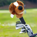 Maxbell Dog Golf Head Cover Lightweight Accessories Gift Plush Golf Club Cover Women