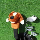 Maxbell Dog Golf Head Cover Lightweight Accessories Gift Plush Golf Club Cover Women