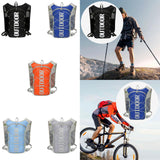 Maxbell Hydration Vest Adjustable Hydration Backpack Pack for Camping Biking Jogging black