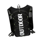 Maxbell Hydration Vest Adjustable Hydration Backpack Pack for Camping Biking Jogging black