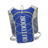 Maxbell Hydration Vest Adjustable Hydration Backpack Pack for Camping Biking Jogging dark blue