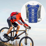 Maxbell Hydration Vest Adjustable Hydration Backpack Pack for Camping Biking Jogging dark blue