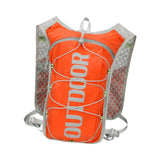 Maxbell Hydration Vest Adjustable Hydration Backpack Pack for Camping Biking Jogging orange