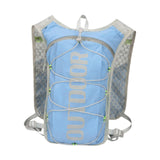 Maxbell Hydration Vest Adjustable Hydration Backpack Pack for Camping Biking Jogging light blue