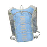 Maxbell Hydration Vest Adjustable Hydration Backpack Pack for Camping Biking Jogging light blue